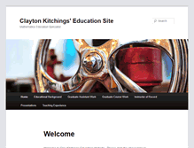 Tablet Screenshot of education.kitchingsmedia.com